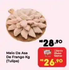 Semar Supermercado Meio Da Asa De Frango Kg (Tulipa) oferta