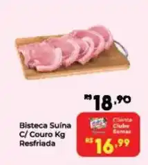 Semar Supermercado Bisteca Suína C/ Couro Kg Resfriada oferta