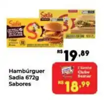 Semar Supermercado Hambúrguer Sadia 672g Sabores oferta
