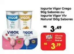 Semar Supermercado logurte vigor grego ou logurte vigor viv natural oferta