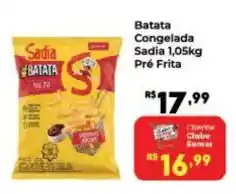 Semar Supermercado Batata congelada sadia 1,05kg pré frita oferta