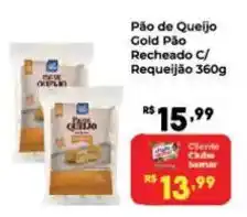 Semar Supermercado Pão de Queijo Gold Pão Recheado C/ Requeijão oferta