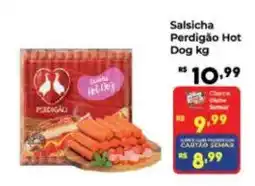 Semar Supermercado Salsicha Perdigão Hot Dog kg oferta