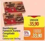 Atacadão De - hambúrguer faroeste aurora congelado oferta