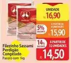 Atacadão Perdigão - filezinho sassami congelado oferta