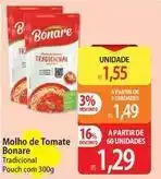 Atacadão Bonare - molho de tomate oferta