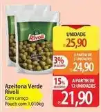 Atacadão Rivoli - azeitona verde oferta
