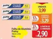 Atacadão Pratsy - folha de aluminio oferta