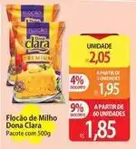 Atacadão Dona clara - flocao de milho oferta