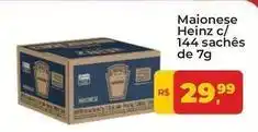 Heinz - maionese c/ 144 sachês de 7g