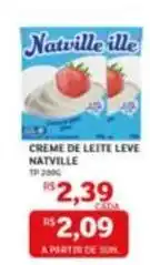 Assaí Atacadista Natville - creme de leite leve oferta