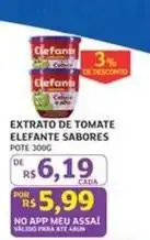 Assaí Atacadista Elefante - extrato de tomate sabores oferta