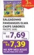 Assaí Atacadista Saborosas - salgadinho fandangos elma chips oferta