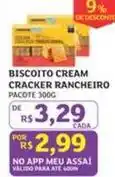 Assaí Atacadista Rancheiro - biscoito cream cracker oferta
