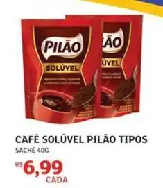 Assaí Atacadista Pilão - café solúvel tipos oferta