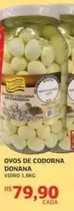 Assaí Atacadista Donana - ovos de codorna oferta