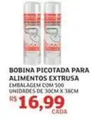 Assaí Atacadista De - bobina picotada para alimentos oferta