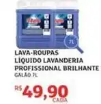 Assaí Atacadista Brilhante - lava-roupas líquido lavanderia oferta