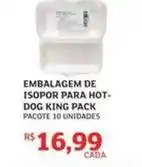 Assaí Atacadista Isopor - embalagem de para hot- dog oferta