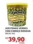 Assaí Atacadista Donna - azeitonas verdes com caroço oferta