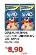 Assaí Atacadista Kellogg´s - cereal matinal original sucrilhos oferta