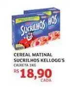 Assaí Atacadista Kellogg´s - cereal matinal sucrilhos oferta