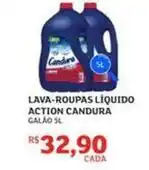 Assaí Atacadista Candura - lava-roupas líquido action oferta