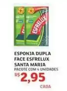 Assaí Atacadista Esfrelux - esponja dupla face essreux oferta