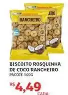 Assaí Atacadista Rancheiro - biscoito rosquinha de coco oferta