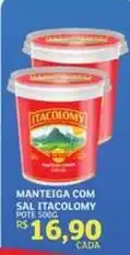 Assaí Atacadista Itacolomy - manteiga com sal oferta