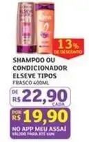 Assaí Atacadista Meu - shampoo ou condicionador elseve tipos oferta