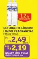 Assaí Atacadista Limpol - detergente líquido oferta