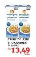 Assaí Atacadista Piracanjuba - creme de leite oferta