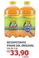 Assaí Atacadista Pinho sol - desinfetante original oferta