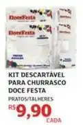 Assaí Atacadista Doce dia - kit descartável para churrasco oferta
