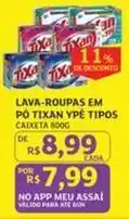Assaí Atacadista Tixan ypê - lava-roupas em po tipos oferta