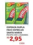 Assaí Atacadista Santa maria - esponja dupla face esfrelux oferta