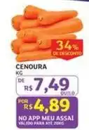 Assaí Atacadista De - cenoura oferta