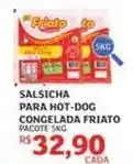Assaí Atacadista Friato - salsicha para hot-dog congelada oferta
