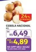 Assaí Atacadista De - cebola nacional oferta