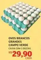 Campo verde - ovos brancos grandes