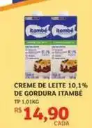 Assaí Atacadista Itambé - creme de leite 10,1% de gordura oferta