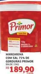 Assaí Atacadista Primor - margarina com sal oferta