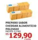 Assaí Atacadista Polenghi - preparo sabor cheddar alimenticio oferta