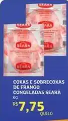Assaí Atacadista Seara - coxas e sobrecoxas de frango congeladas oferta
