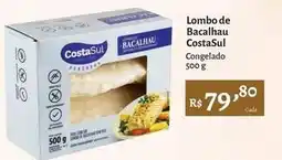 Novo Atacarejo Costa sul - lombo de bacalhau oferta
