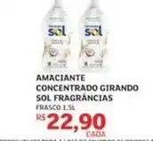 Assaí Atacadista Sol brilhante - amaciante concentrado girando oferta
