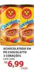 Assaí Atacadista 3 corações - achocolatado em po chocolatto oferta
