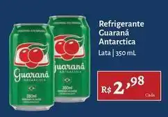 Novo Atacarejo Guaraná antarctica - refrigerante lata oferta