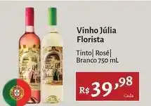 Novo Atacarejo Júlia florista - vinho oferta